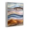 Stupell Industries Ocean Flow Layers Framed Giclee, design by Alonza Saunders